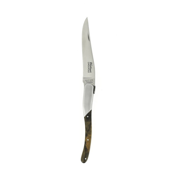 CHATEAU LAGUIOLE Signature Collection Briarwood Folding Knife