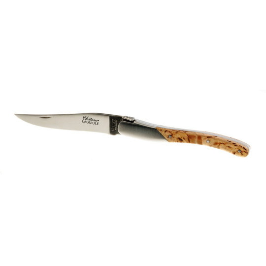 CHATEAU LAGUIOLE Signature Collection Folding Knife in Norwegian Birch Wood