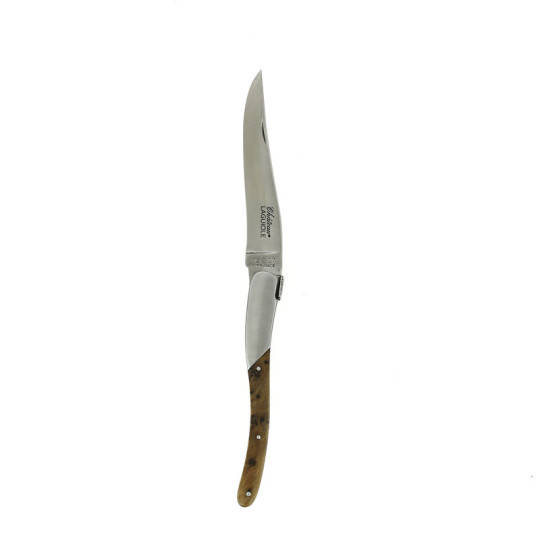 CHATEAU LAGUIOLE Signature Collection Walnut Wood Folding Knife