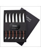 CHATEAU LAGUIOLE Set of 6 Table Knives, Signature Collection, Rosewood