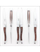 CHATEAU LAGUIOLE Set of 6 Table Knives, Signature Collection, Rosewood