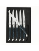 CHATEAU LAGUIOLE Set of 6 Table Knives, Heritage Collection, Stamina Blue