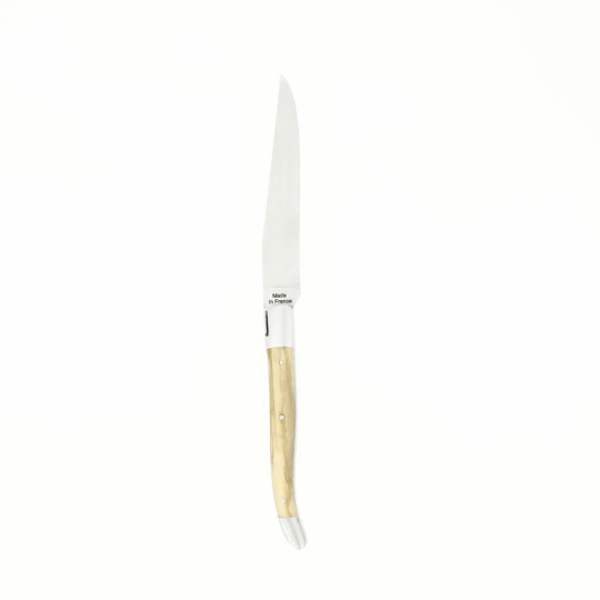 CHATEAU LAGUIOLE Set of 6 Table Knives, Heritage Collection, Norwegian Birch Wood