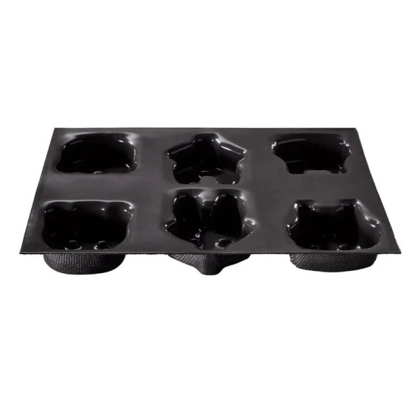 FLEXIPAN 6-Animal Silicone Cake Mold, 29.5x19.5cm