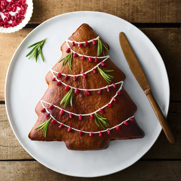 FLEXIPAN Silicone Christmas Tree Cake Mold 26X24cm
