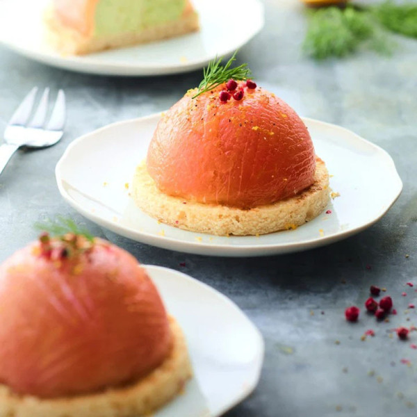 FLEXIPAN Silicone Cake Mold with 6 Half-Spheres, 28.5x19cm