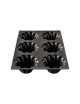 FLEXIPAN Silicone 6-Briochette Cake Mold, 29.5x19.5cm