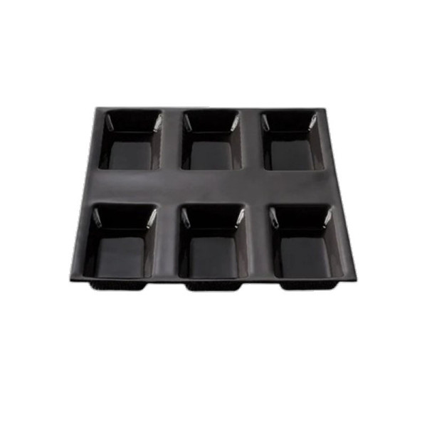 FLEXIPAN 6-financier silicone cake mold, 24.5 x 19.5 cm