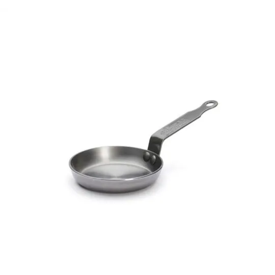 DE BUYER Mineral B Element Steel Blini Pan - 2 Sizes
