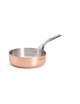 DE BUYER Prima Matera Copper Straight Sauté Pan - 2 Sizes