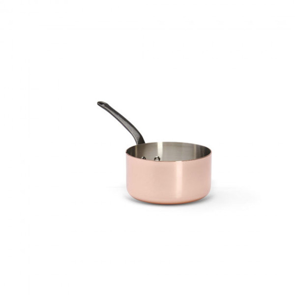 DE BUYER Prima Matera Copper Saucepan with Steel Handle - 3 Sizes