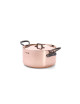 DE BUYER Prima Matera Copper Dutch Oven with Steel Handle - 4 Sizes