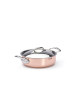 DE BUYER Inocuivre Copper-Stainless Steel Sauté Pan with Lid - 3 Sizes