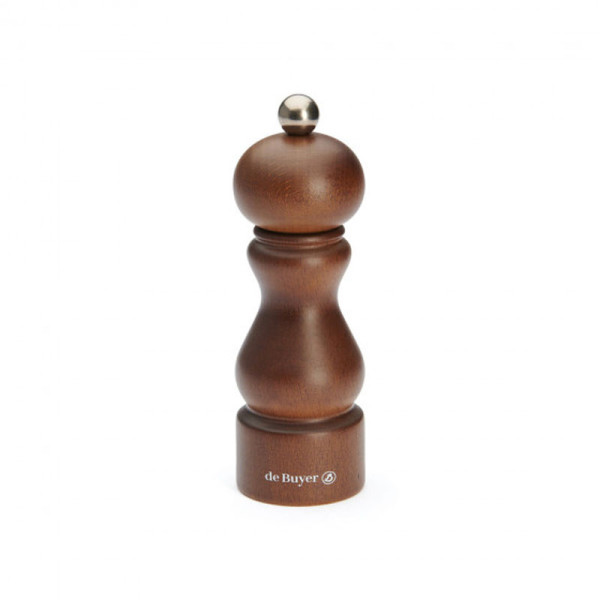 DE BUYER Rumba 14cm Wooden Spice Mill - 4 Colors