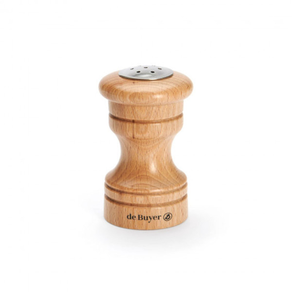 DE BUYER Paso 10cm Wooden Salt Shaker - 2 Colors