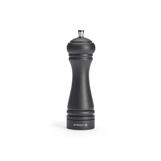 DE BUYER Java 18cm Wooden Pepper Mill - 2 Colors