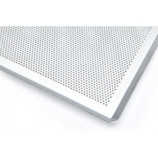 DE BUYER Rectangular Perforated Stainless Steel Baking Sheet 40x30cm