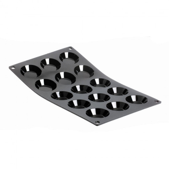 DE BUYER Moulflex mold, 15-mini-tartlet tray