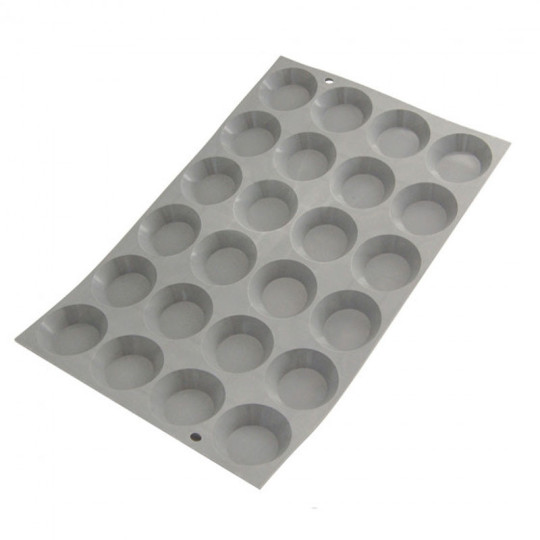 DE BUYER Elastomoule 24 Mini Tartlet Silicone Mold