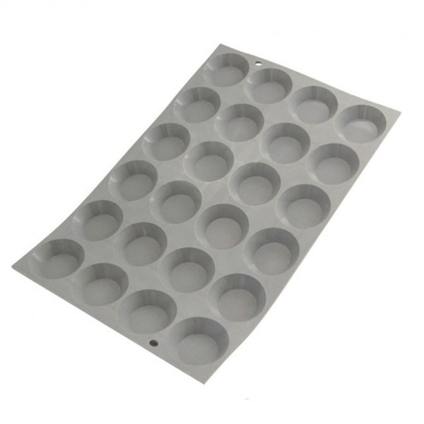 DE BUYER Elastomoule 24 Mini Tartlet Silicone Mold