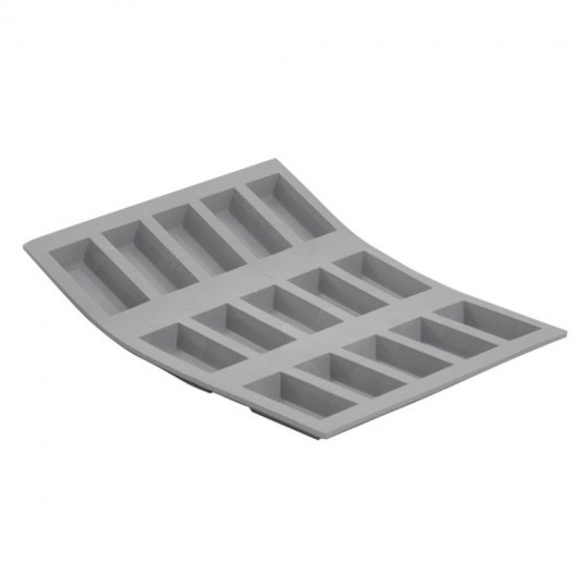 DE BUYER Elastomoule 15 Mini Financiers Silicone Mold