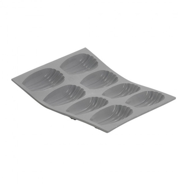 DE BUYER Elastomoule 8 Madeleine Silicone Mold
