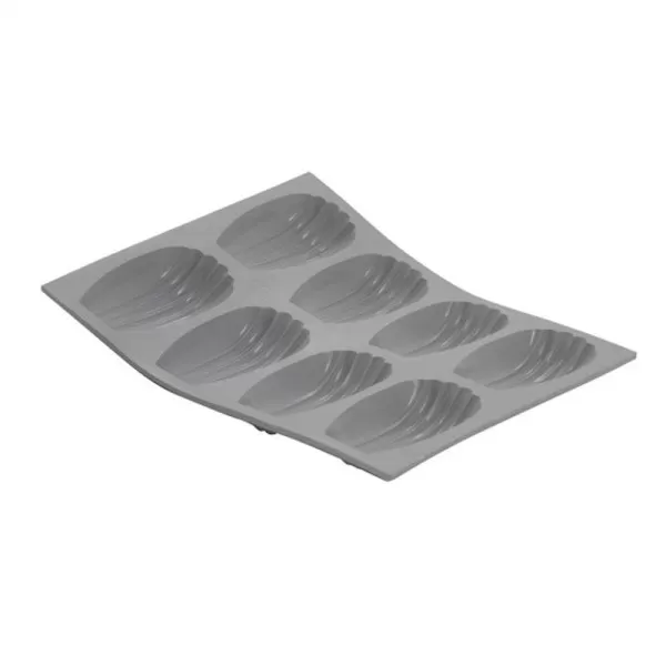 DE BUYER Elastomoule 8 Madeleine Silicone Mold