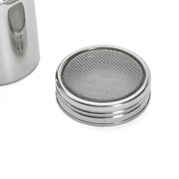 DE BUYER Stainless Steel Metal Mesh Shaker, 10cm