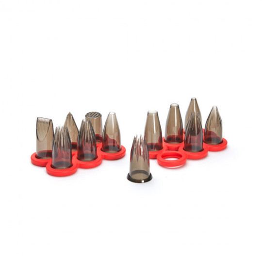 DE BUYER Mixed set of 12 tips for Le Tube