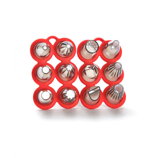 DE BUYER Mixed set of 12 tips for Le Tube