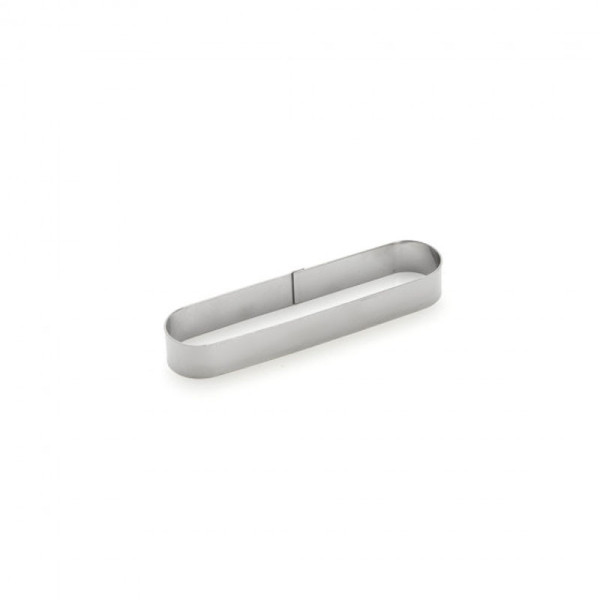 DE BUYER Mathieu Blandin Oblong Stainless Steel Pastry Ring