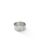 DE BUYER round tart ring with straight edge, stainless steel, height 3.5cm - 4 sizes