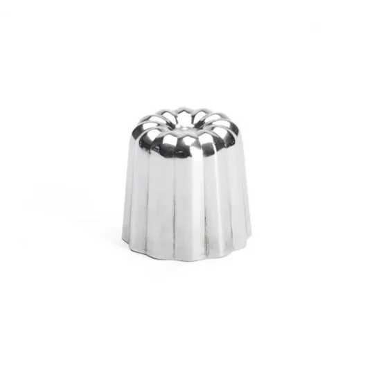 DE BUYER Stainless Steel Cannelé Mold - 3 Sizes