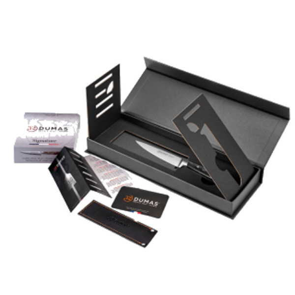 32 DUMAS 10cm Paring Knife Signature Micarta Kitchen Knife