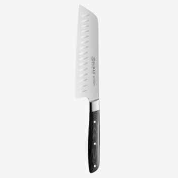 32 DUMAS Signature Micarta Santoku Knife