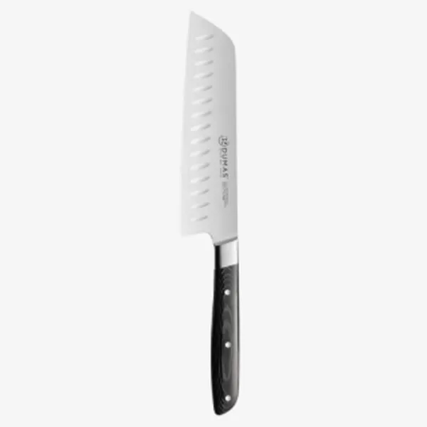 32 DUMAS Signature Micarta Santoku Knife