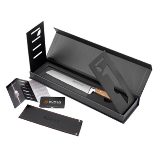 32 DUMAS Signature Green Oak 20cm Bread Knife