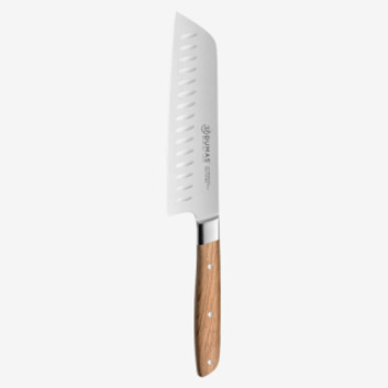 32 DUMAS Signature Green Oak Santoku Kitchen Knife