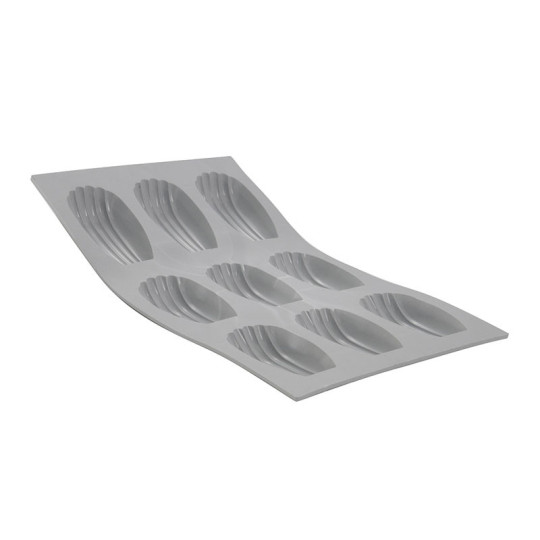 DE BUYER Elastomoule 9 Madeleine Silicone Mold