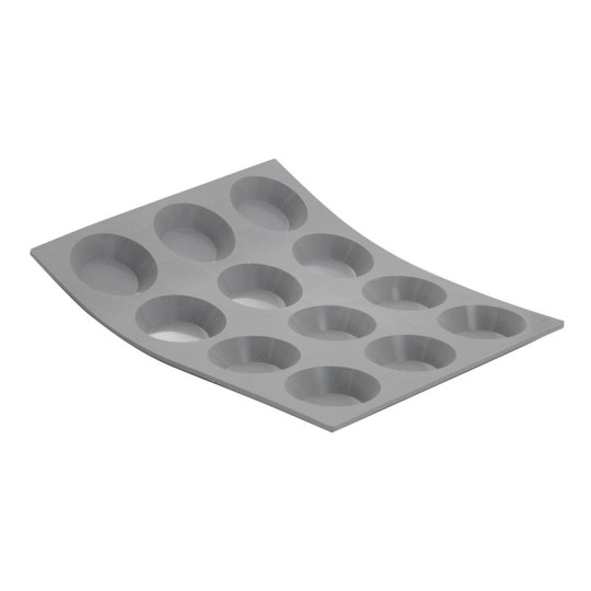 DE BUYER Elastomoule for 12 Small Tartlets Silicone Mold