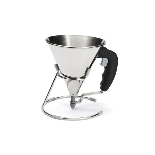 DE BUYER Kwik Stainless Steel Funnel, 0.8L - 5 Colors