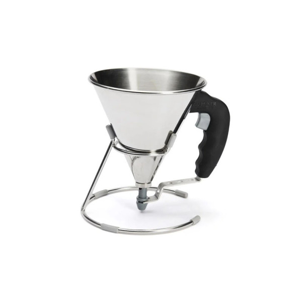 DE BUYER Kwik Stainless Steel Funnel, 0.8L - 5 Colors