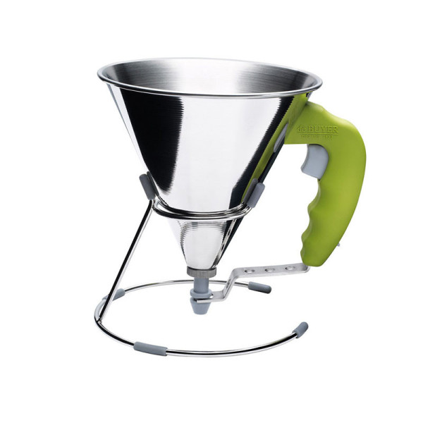 DE BUYER Kwik Stainless Steel Funnel, 0.8L - 5 Colors