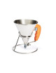 DE BUYER Kwik Stainless Steel Funnel, 0.8L - 5 Colors
