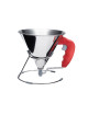 DE BUYER Kwik Stainless Steel Funnel, 0.8L - 5 Colors