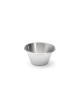 DE BUYER Conical Stainless Steel Bowl with Open Rolled Rim - 7 Sizes