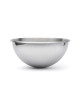 DE BUYER Half-Spherical Stainless Steel Bowl with Open Rolled Rim - 2 Sizes