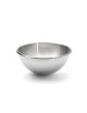 DE BUYER Half-Spherical Stainless Steel Bowl with Open Rolled Rim - 4 Sizes