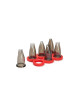 DE BUYER Set of 6 Geo tips for Le Tube