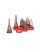 DE BUYER Set of 6 Filling Nozzles for Le Tube